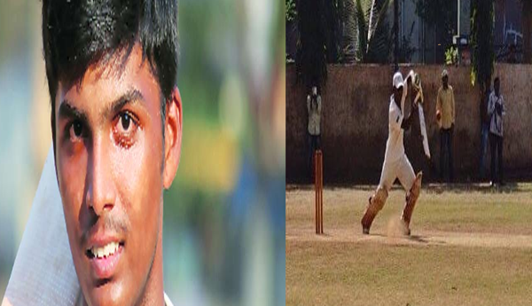 Indian 15 year  Boy Makes  World Record by scoring  1,000 Runs In School Cricket Match