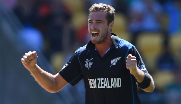 New Zealand Tim Southee out in T20 against Srilanka