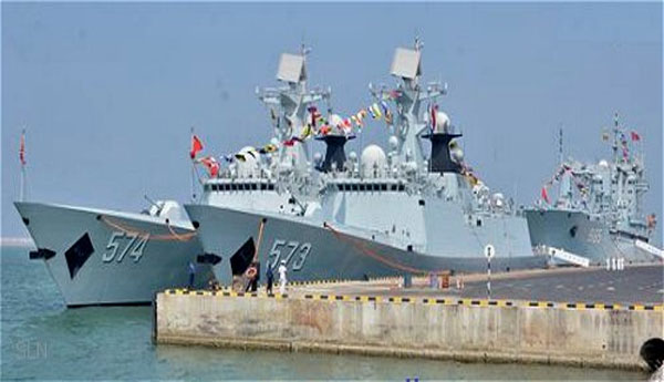 Arrival of A Chinese Navy Ship in Srilanka