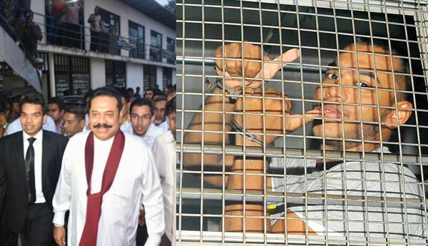 Mahinda Expressed His Disgust Over Yositha’s Arrest