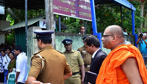 No bail to Gnanasara Thera-  Remanded Till 16th February