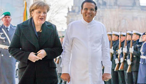 President Maithripala Sirisena in Germany