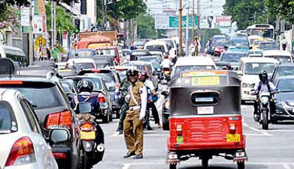 Massive Traffic Congestion In Colombo Kollupitiya Roads