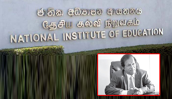 Director General of National Institute of Education Removed From his Post.
