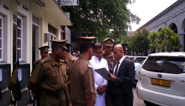 Condemned Prisoner, Vass Gunawardana Produced in Court Today