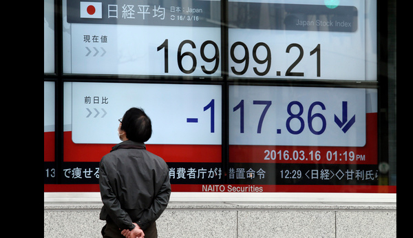Asia Stocks Declines Ahead of Federal Reserve Meeting