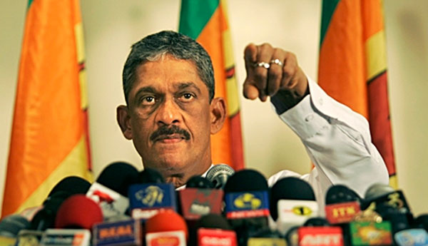 Field Marshal Sarath Fonseka Justifies Foreign Observers on Domestic Inquiry   