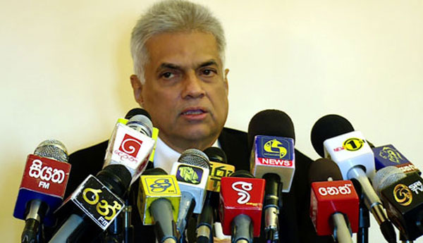 Ranil Spelled Out Economic Development Details to Press