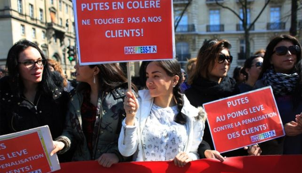 Payment for sex outlawed in France