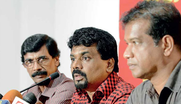 Govt . in  Collaboration With  Joint Opposition  – JVP