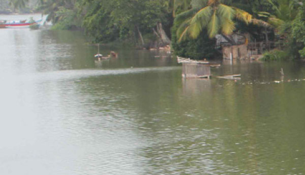 Kelani River Water Level Rises to Dangerous Level