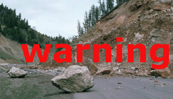 DMC’s Landslide Warning