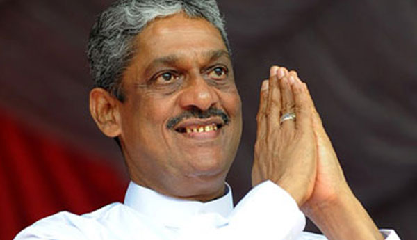 Sarath Fonseka to  be a Member of UNP From Today