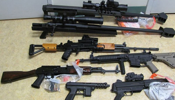 Stock of Weapons Found in Mannar