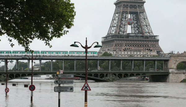 River Seine in Paris is highest level in more than 30 years