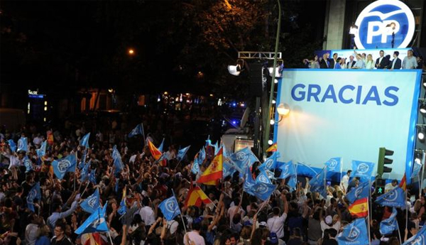 In Spanish Election PP Wins Most Seats but Short of a Majority