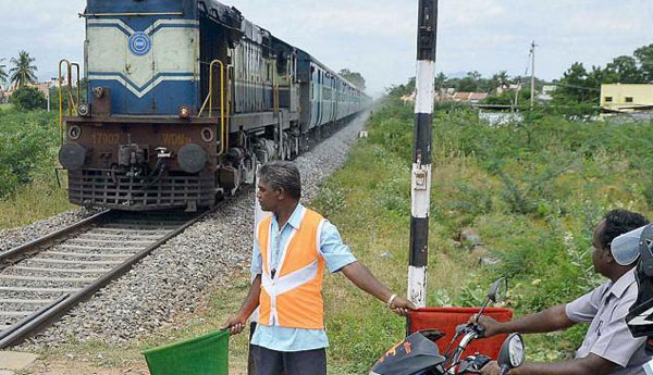 Beware of Railway crossings Bamboo Gatekeepers  are on  strike