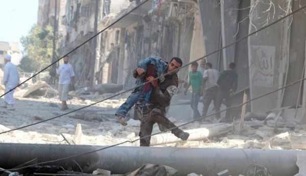 Air strikes Cost at least 28 Lives in Aleppo Syria