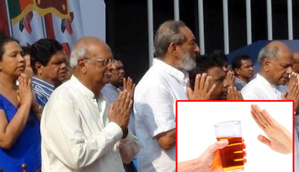 Possibility of Providing Adulterated Drinks to Pada Yathra Crowd Warns Joint Opposition