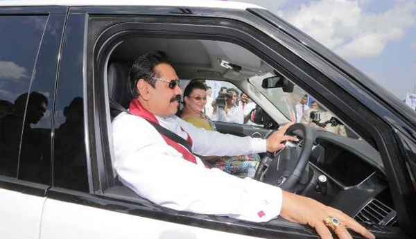 Even Tyres For My Vehicle Given by the Government – Mahinda
