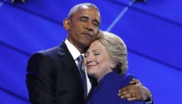 Obama Praises Hilary and Stood by Her