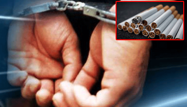 An Individual Nabbed With Worth Rs 1.8 Million Cigarettes