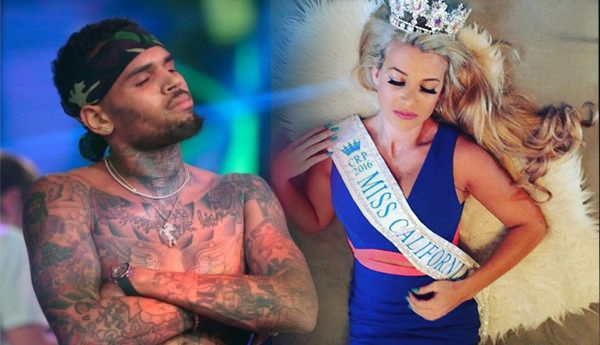Singer Chris Brown Arrested for Pointing a Gun at Beauty Queen Baylee Curran