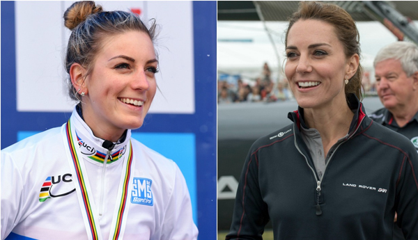 Olympic Cyclist Really Looks Like Kate Middleton