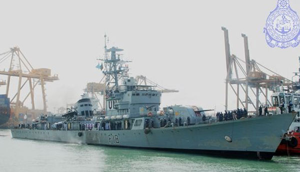 Two Bangladesh Navy Ships  Good Will  Visit to Colombo  Port