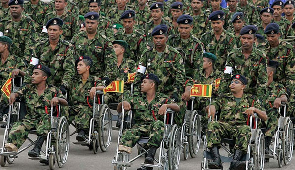 Disabled Soldiers   to  Stage  a Protest Demonstration  Today