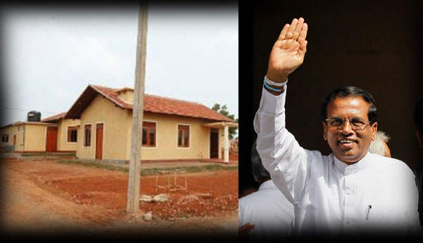 New  Houses  For 100 Families to be Handed Over  by the   President  Today