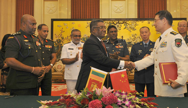 120 Million  Military Assistance to Srilanka By China
