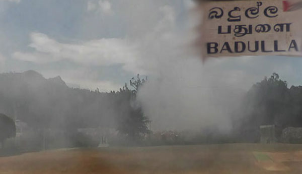 Methane Gas Threat to  Badulla Residence .