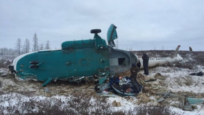 Helicopter Crash in Siberia Cost 19 Lives