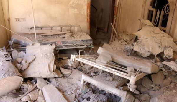 Bombing Hit Syria Aleppo Largest Hospital