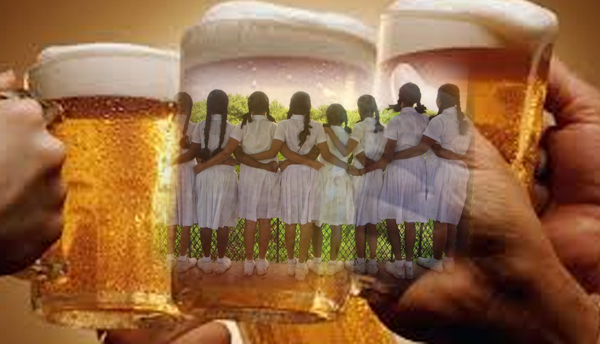 Beer Drinking Culture Creep into Girls School Beer Drinking Culture Creep into Girls School