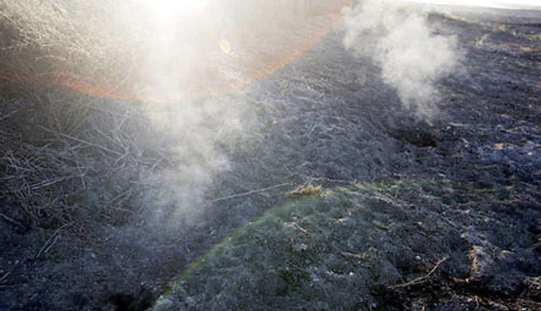People of Deltota Scared of Smoke Coming From Underground