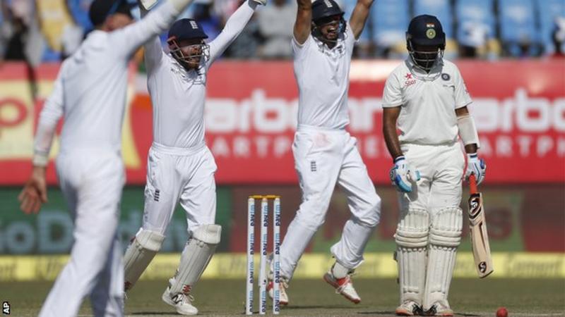 India v England: First Test Drawn as Hosts Cling on in Rajkot