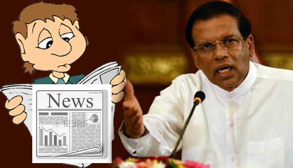 Srilanka Press is a Stinking Debris – President