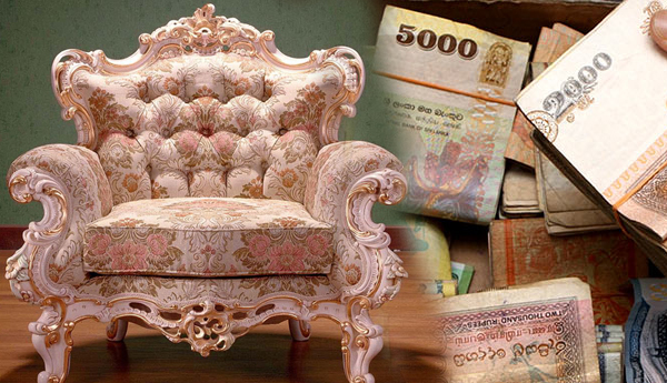 Rs 5 Lakhs Super luxury Chair for a Srilankan Minister?