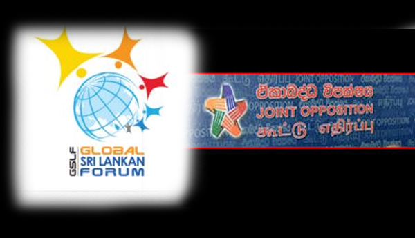 Global Srilankan Forum Blames Irresponsible Joint Opposition?