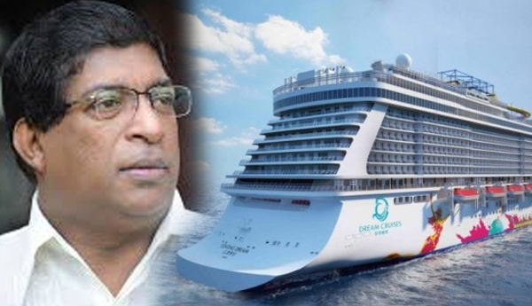 Ravi Karunanayake Received Super Luxury 2nd Biggest Ship in Asia