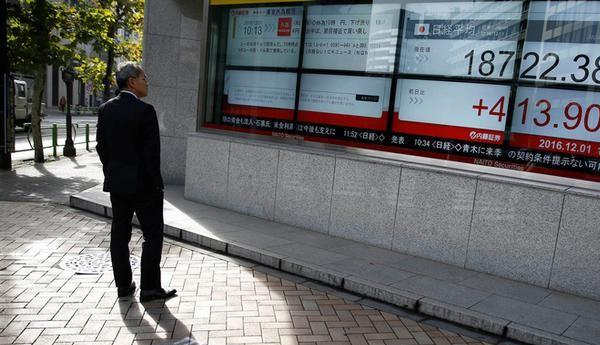 Asia follows Wall Street higher, upbeat U.S. data lifts dollar vs yen