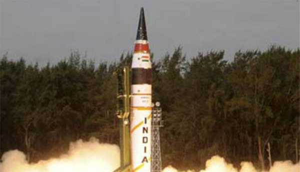 India Conducts Fourth test Launch of Agni-V missile