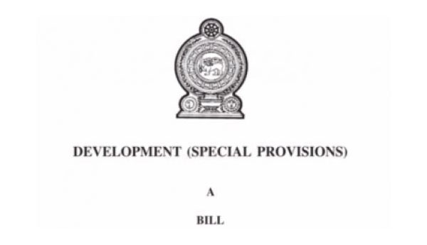 Amended Development  (Special Provisions) Bill to Cabinet