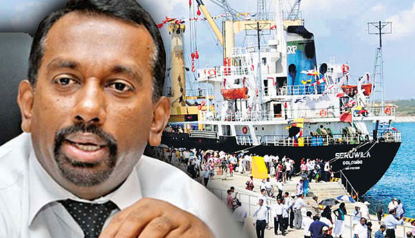 Is HambantotaPort sale done  bypassing Port Minister and  informing President?