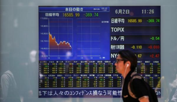 Asia Shares Inch Down, Dollar Extends Gains in Light Holiday Trade