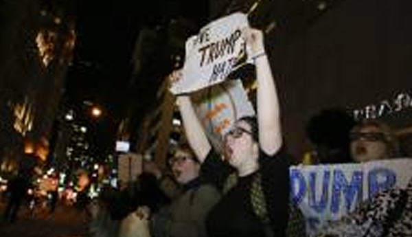 Anti-Trump Protesters Stage Washington Civil Rights March Anti-Trump Protesters Stage Washington Civil Rights March