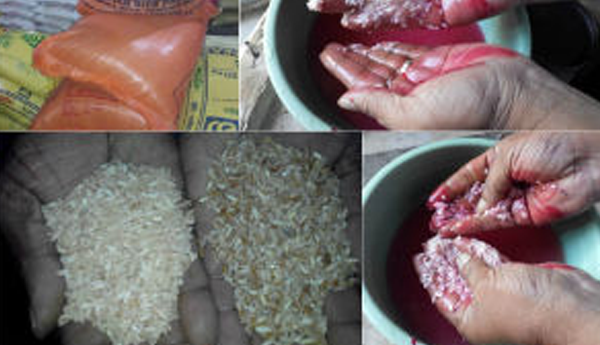 CAA  Detects  Dyed Rice Racket