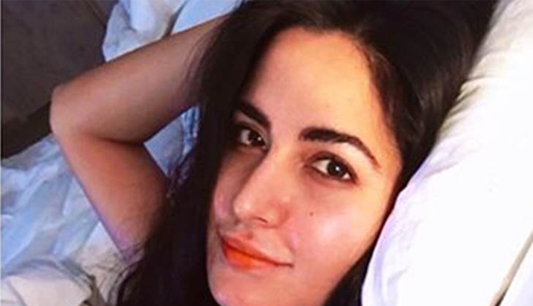 Katrina Kaif shares a selfie from her bed. She wakes up looking like this?